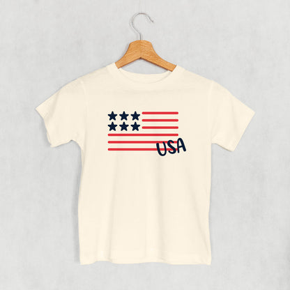 USA Flag Doodle (Kids)