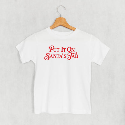 Put It On Santa's Tab (Kids)