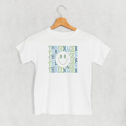 Threenager (Blue + Green) (Kids)