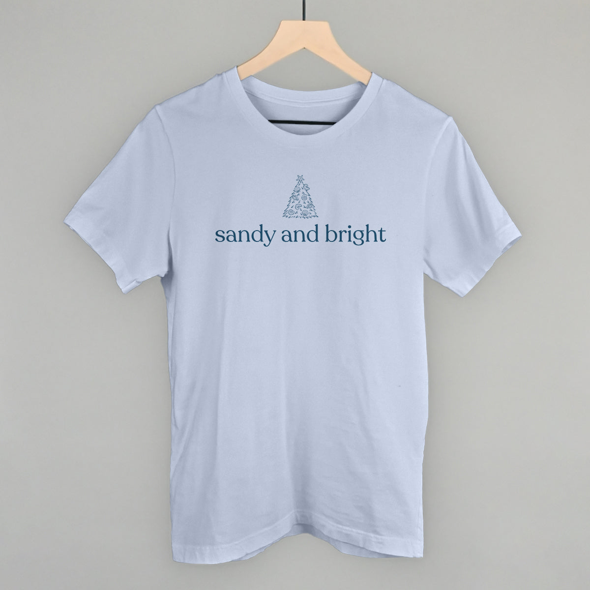 Sandy And Bright Seashell Tree
