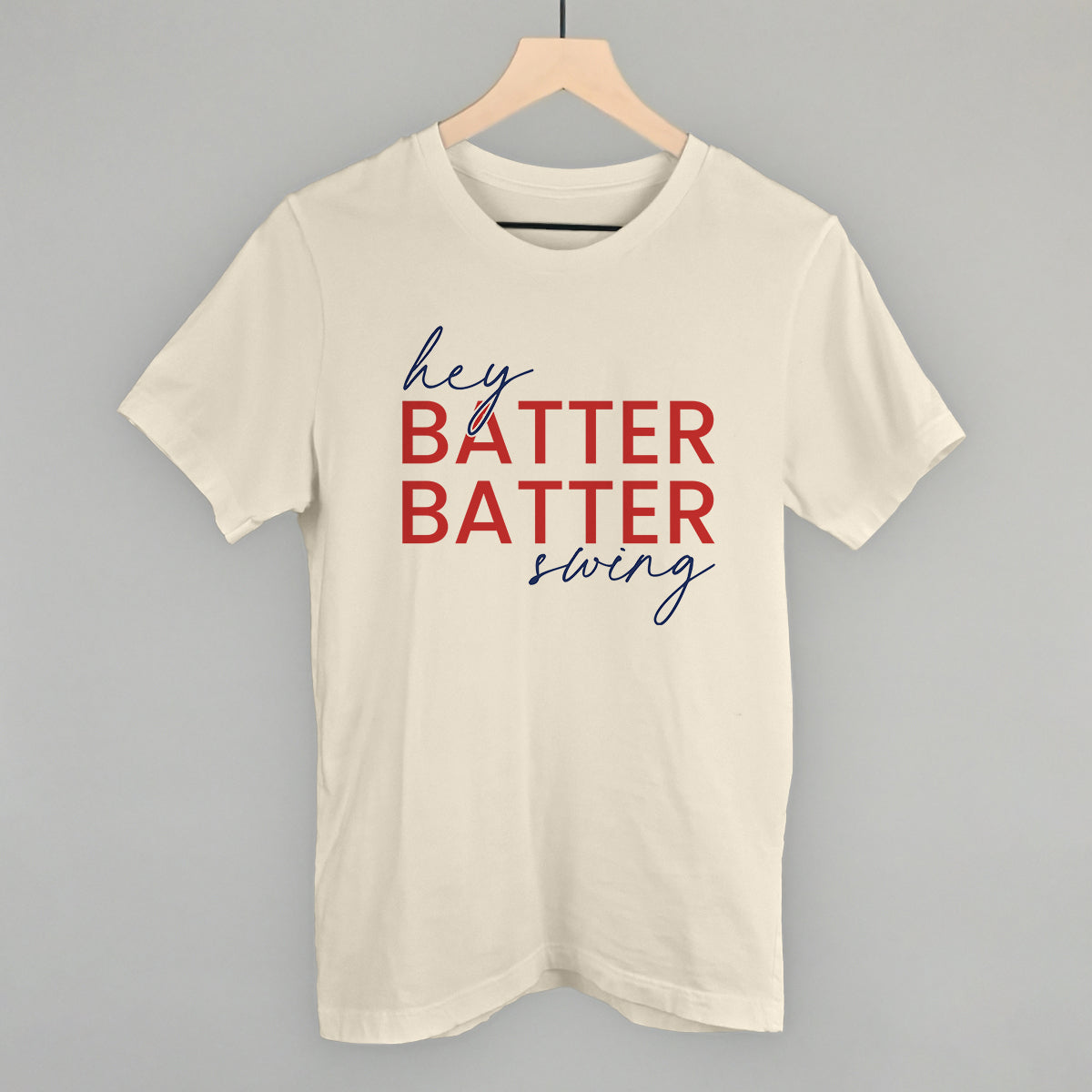Hey Batter Batter Swing (Red + Navy)