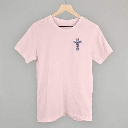 Seashell Cross (Left Chest)