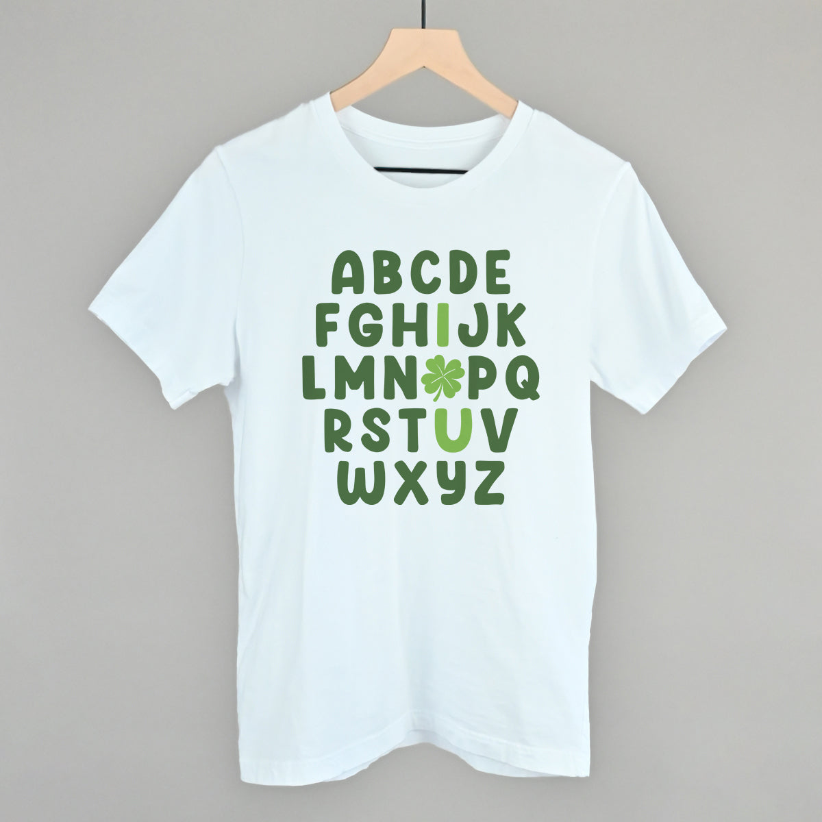 I Love You Clover Alphabet
