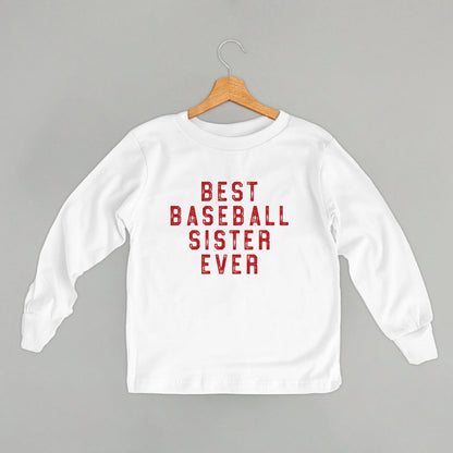 Best Baseball Sister Ever (Kids)