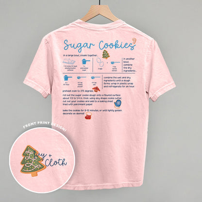 Sugar Cookie Recipe (Back Print)