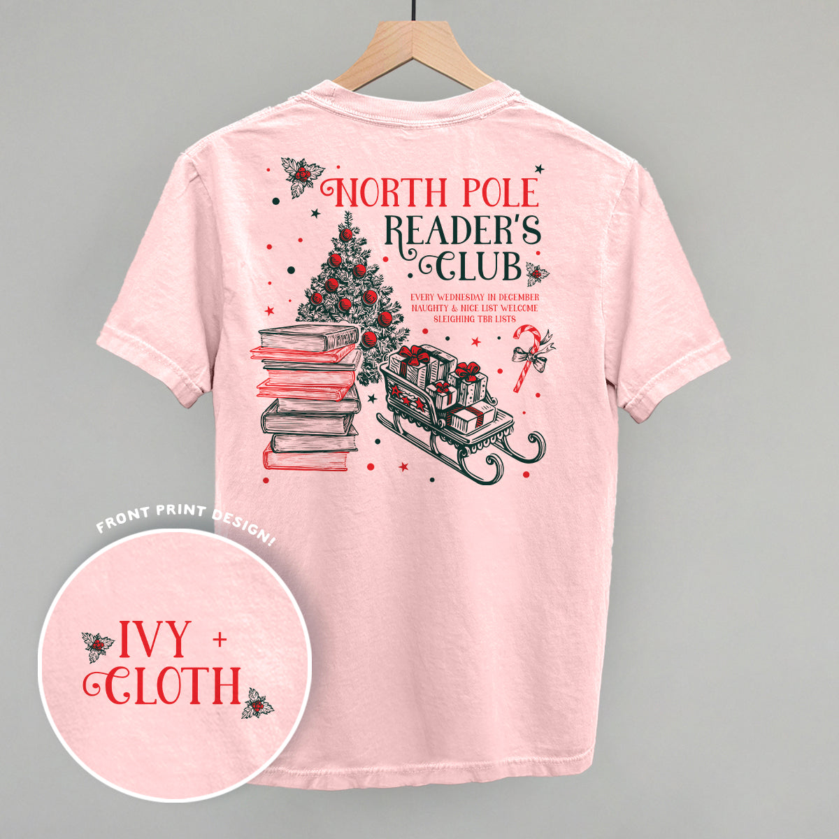North Pole Reader's Club (Back Print)