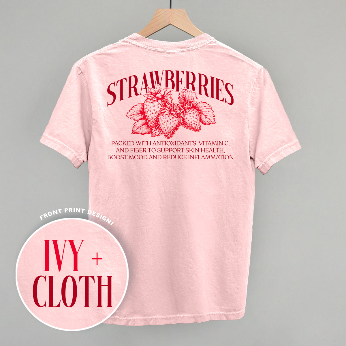 Strawberry Wellness (Back Print)