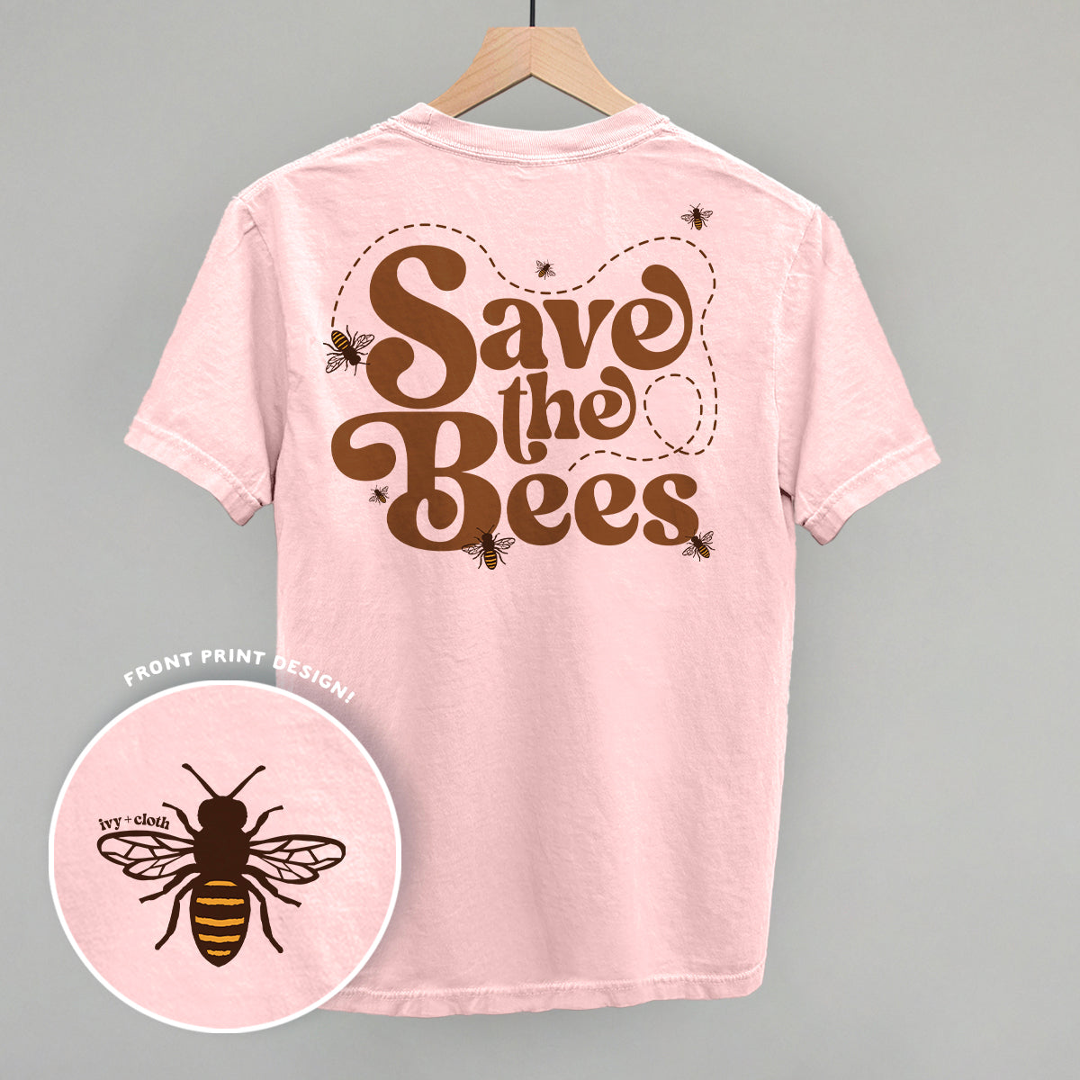 Save The Bees (Back Print)