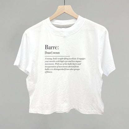 Barre Definition