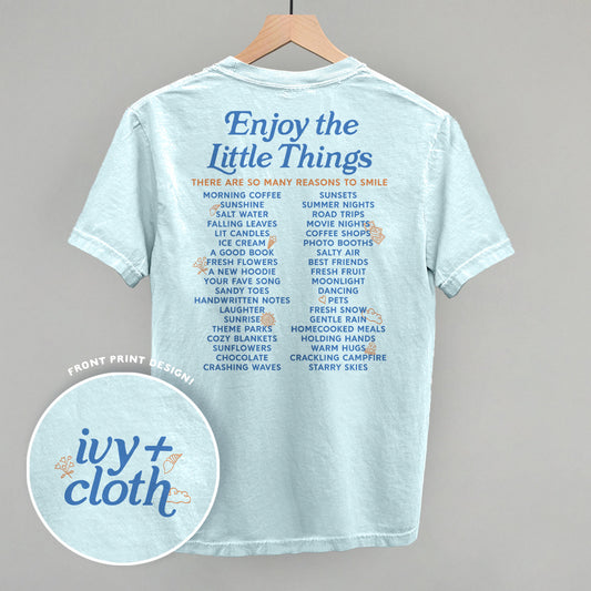 Enjoy The Little Things List (Back Print)