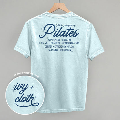 The 10 Principles Of Pilates (Back Print)