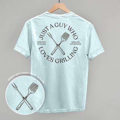 Just A Guy Who Loves Grilling (Back Print)