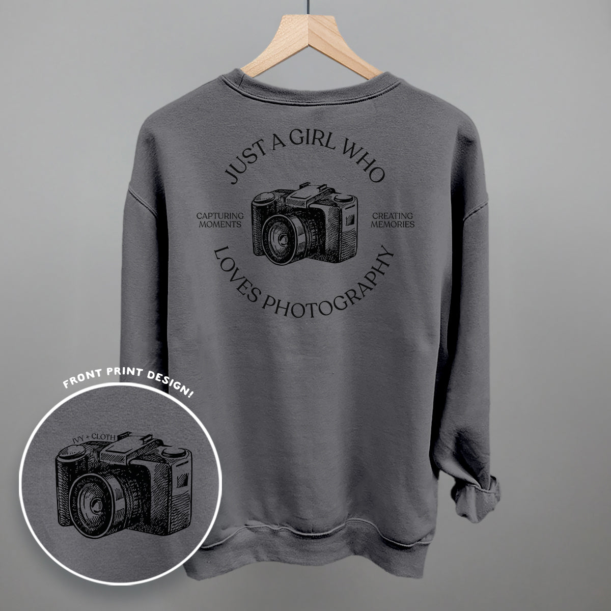 Just A Girl Who Loves Photography (Back Print)