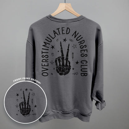 Overstimulated Nurses Club (Back Print)