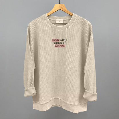 Sunny With A Chance Of Flowers Serif