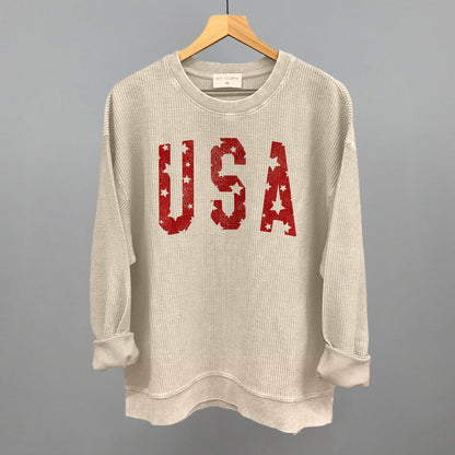 USA Distressed Stars