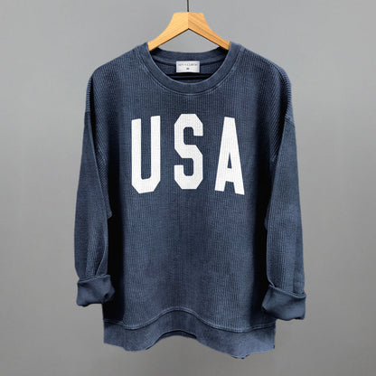 USA Collegiate (Solid White)