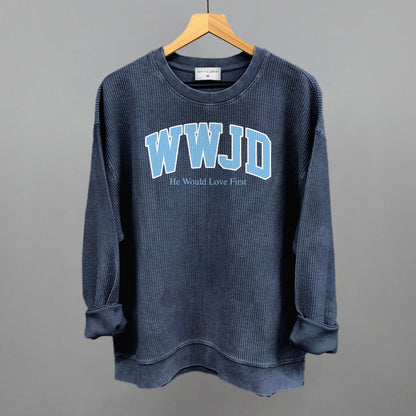 WWJD Blue Arch