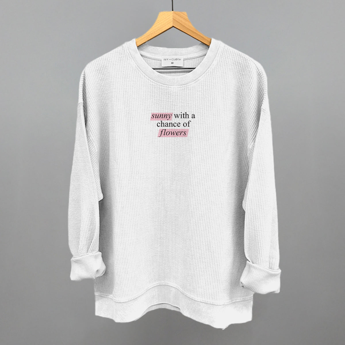 Sunny With A Chance Of Flowers Serif