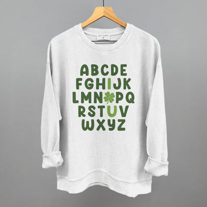 I Love You Clover Alphabet
