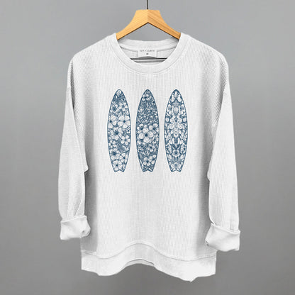 Blue Floral Surfboards