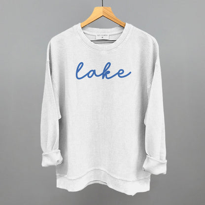 Lake Blue Script