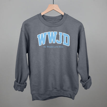 WWJD Blue Arch
