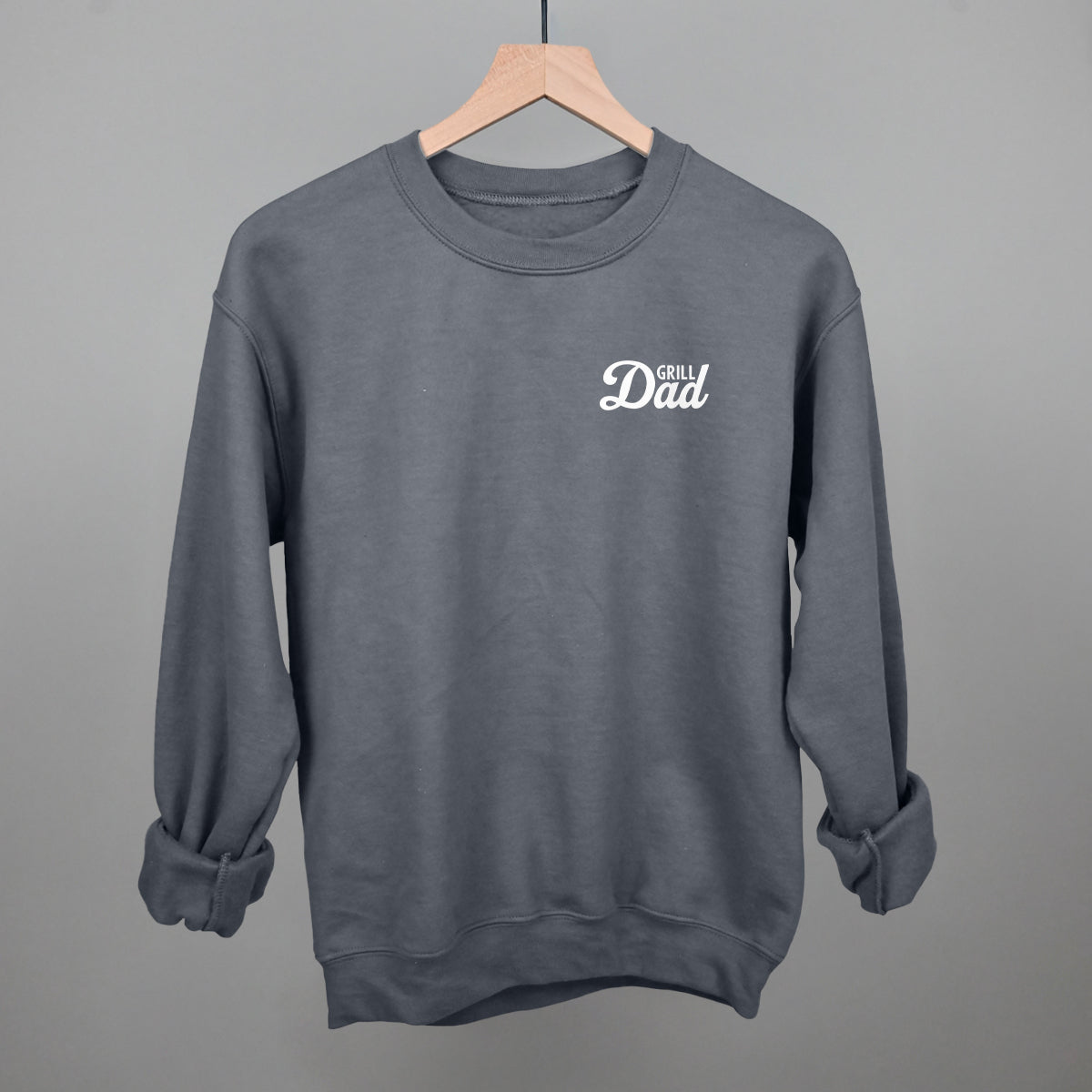 Grill Dad (White) (Left Chest)