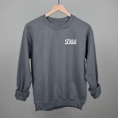 Grill Dad (White) (Left Chest)