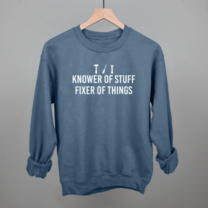Knower Of Stuff, Fixer Of Things
