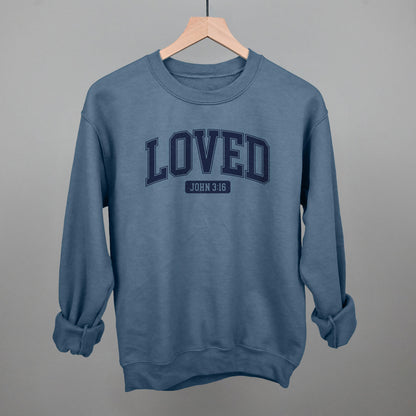 Loved John 3:16 (Navy)