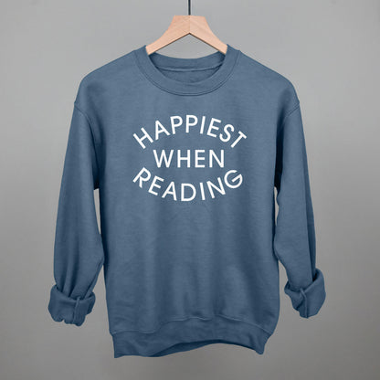 Happiest When Reading (White)