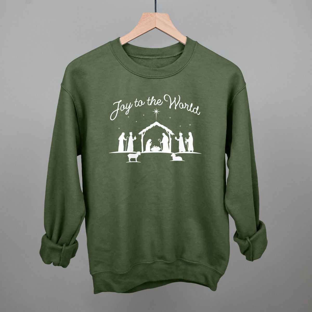 Joy To The World Nativity Scene