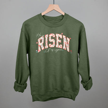 He Is Risen Arch + Script