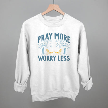 Pray More Worry Less Palm Trees