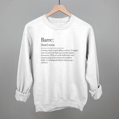 Barre Definition