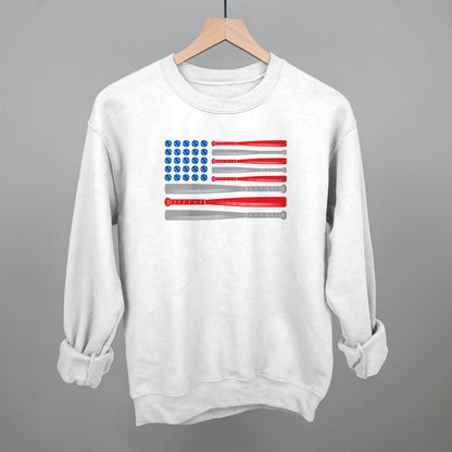 Baseball American Flag