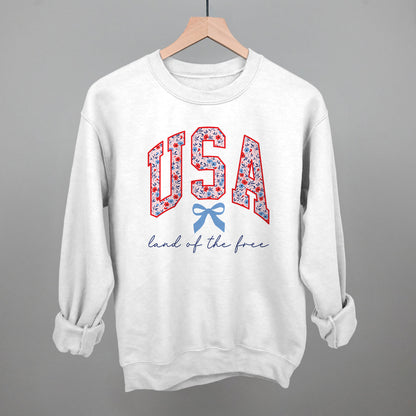 USA Floral Arch + Bow