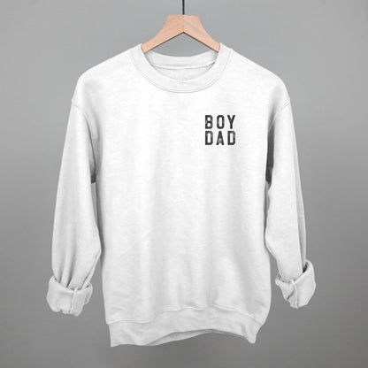 Boy Dad Block Letters (Left Chest)