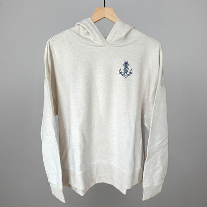 Anchor Doodle (Navy Blue) (Left Chest)