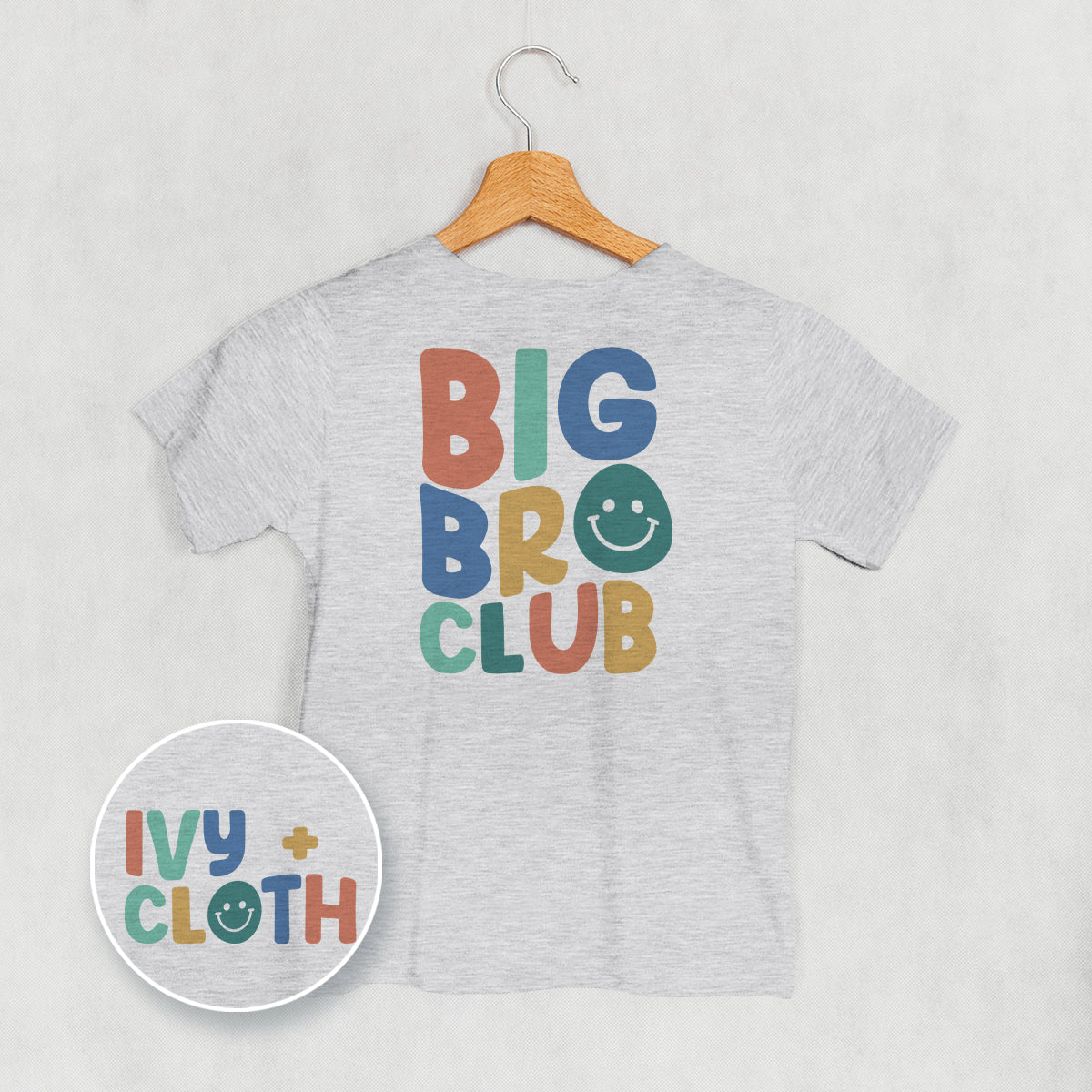 Big Bro Club (Kids Back Print)