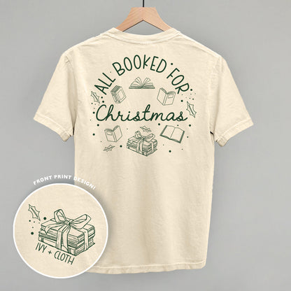 All Booked For Christmas Wreath (Back Print)