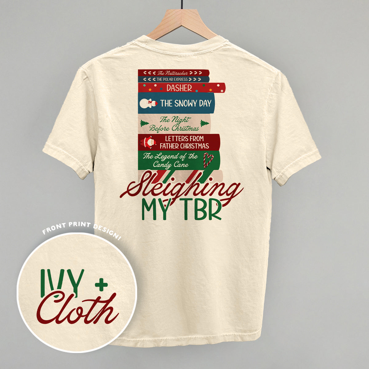 Sleighing My TBR (Back Print)