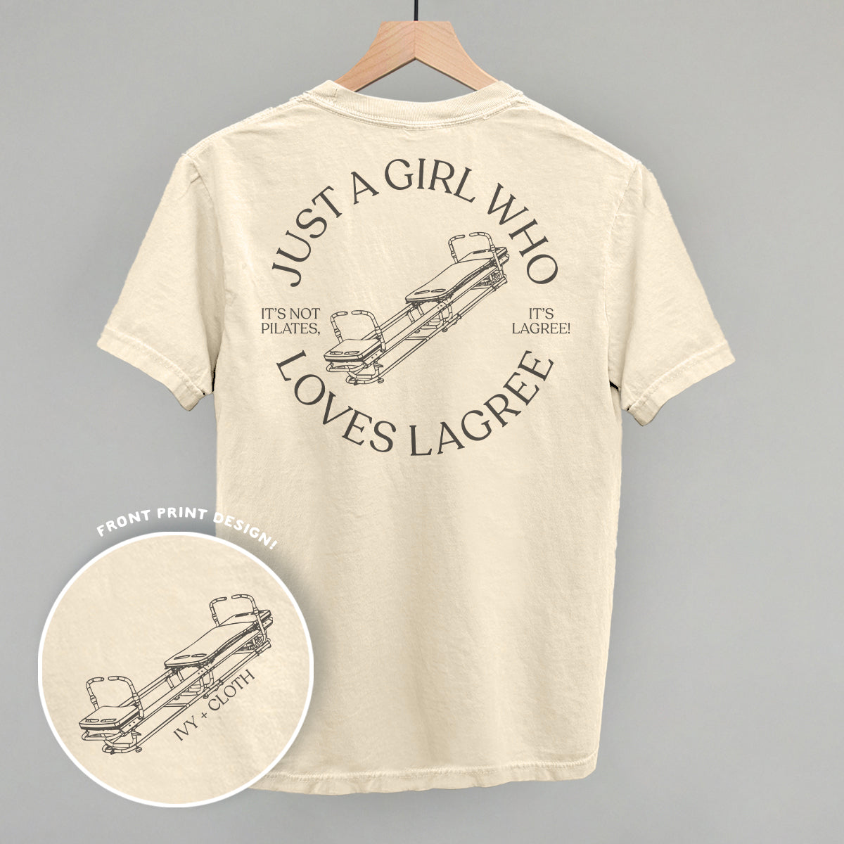 Just A Girl Who Loves Lagree (Back Print)