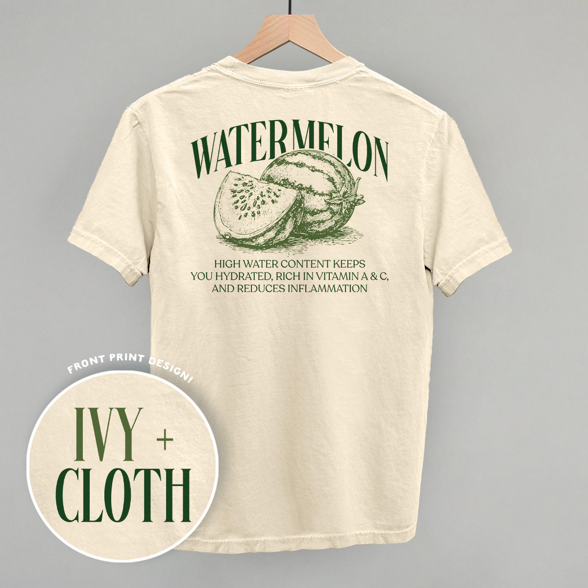 Watermelon Wellness (Back Print)