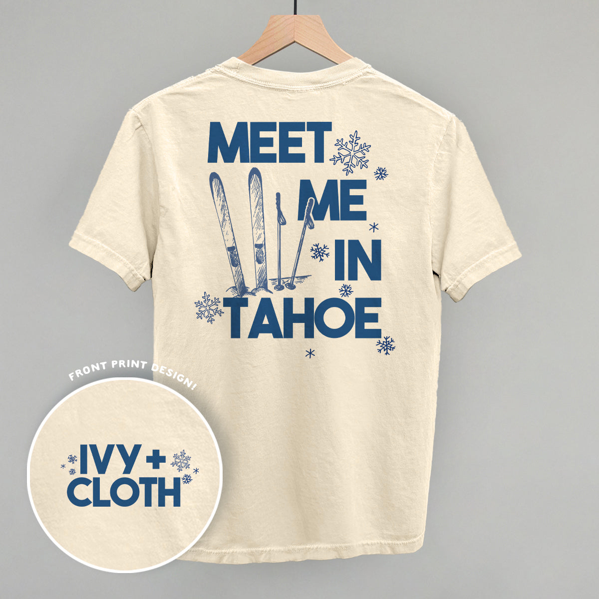 Meet Me In Tahoe (Back Print)