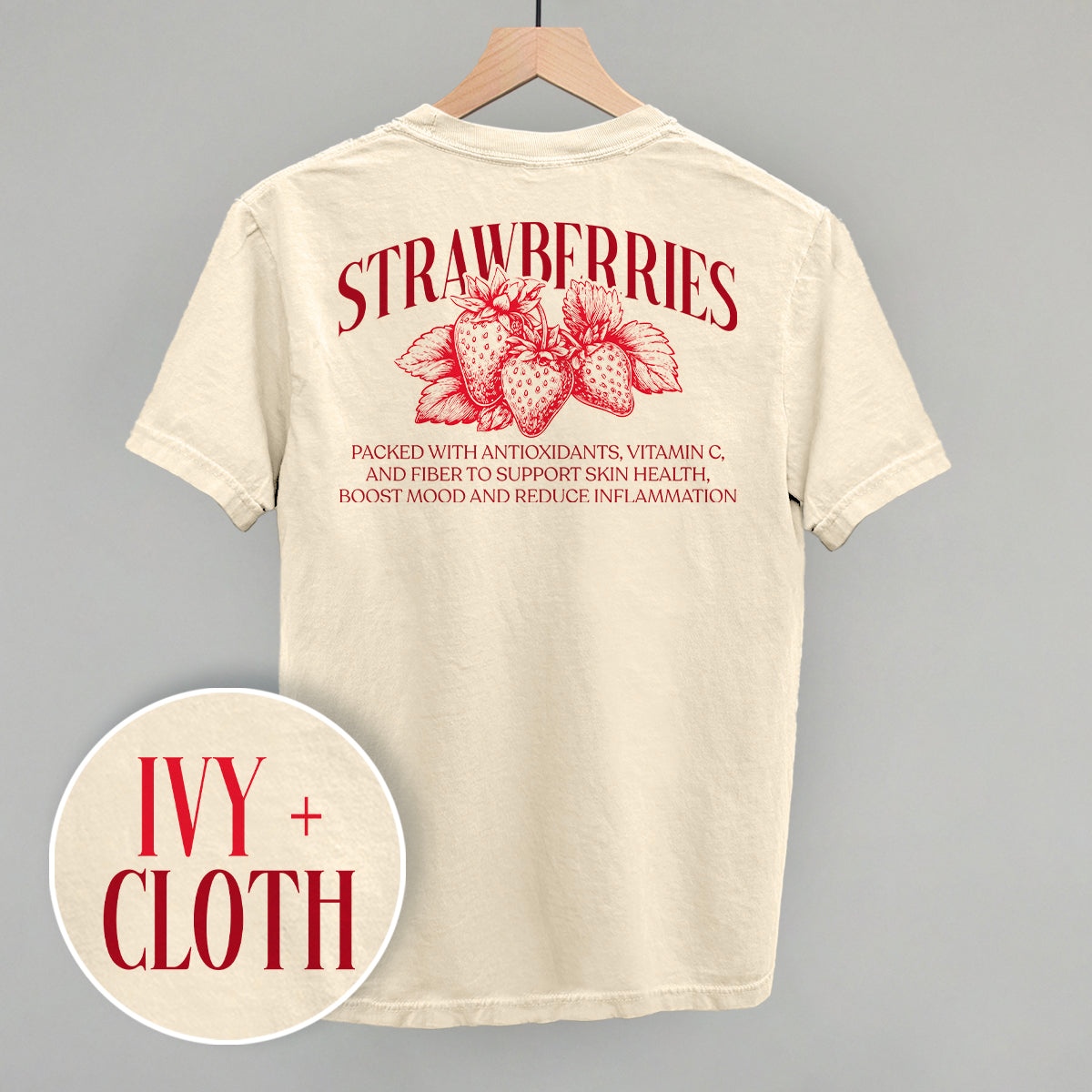Strawberry Wellness (Back Print)