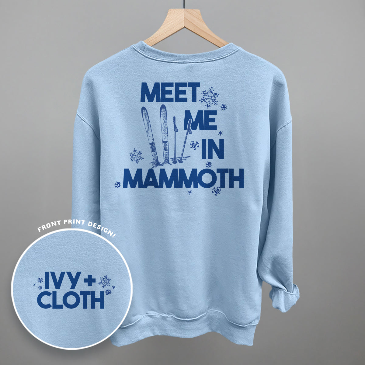 Meet Me In Mammoth (Back Print)