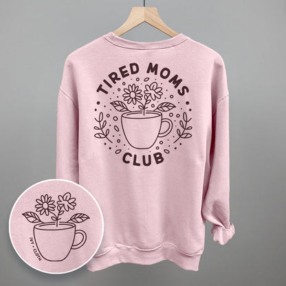 Tired Moms Club Floral (Back Print)