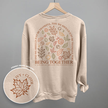 Thankful For Being Together (Back Print)